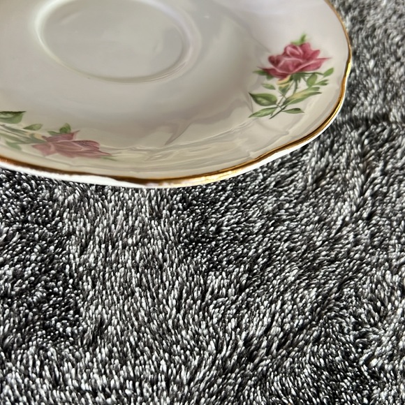 CERAMIC SAUCER MARIA PATTERN FORMALITIES BY BAUM BROS - Picture 9 of 9